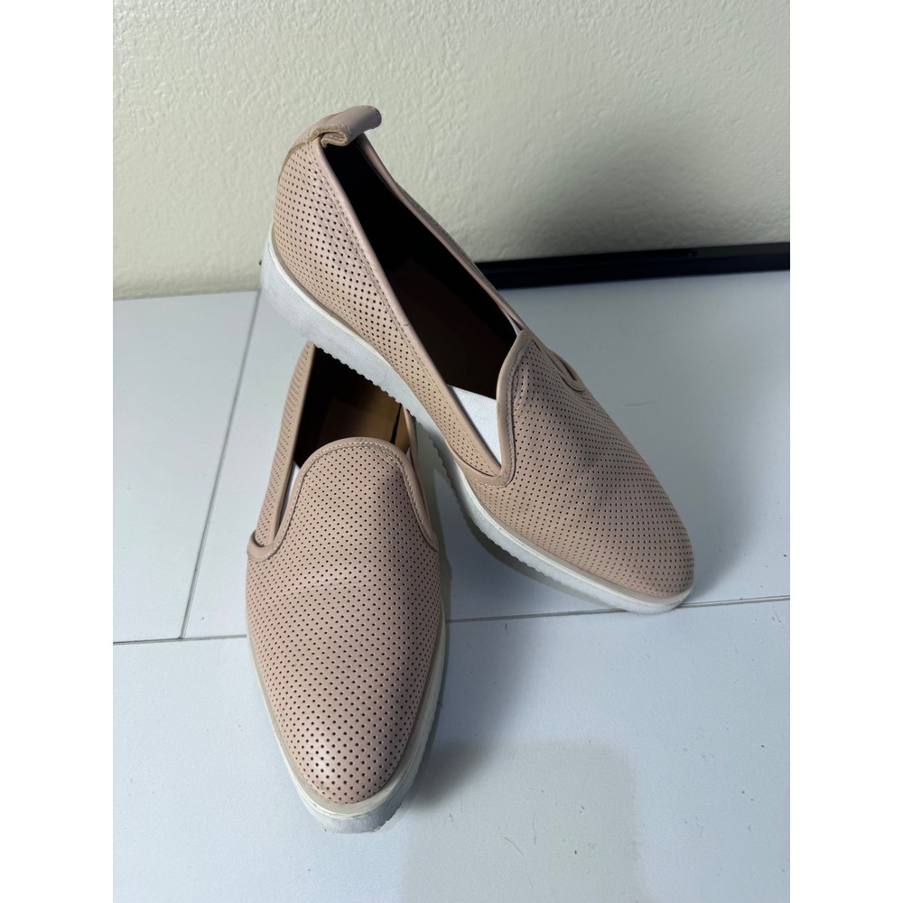 Everlane Beige Perforated Slip-On Sneakers